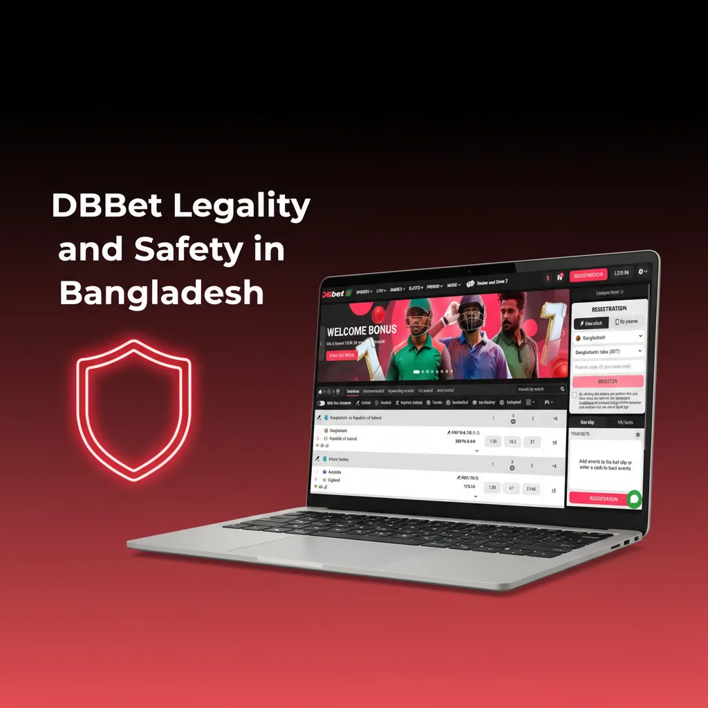 DBBet legality and safety in Bangladesh: licensed, SSL/TLS encryption, privacy policy, responsible gaming, local compliance.